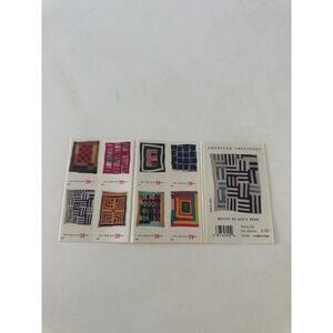 Quilts of Gee's Bend 39c Stamp‎ Sheet American Treasures Collection